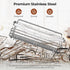 5 2 Pack Orimade Shower Caddy Basket Shelf with Hooks Adhesive Organizer Storage Rack Rust Resistant Wall Mounted