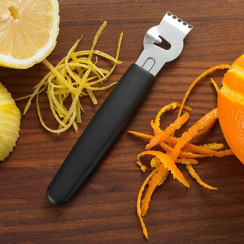 Bar Zester with Walnut Handle by Mercer Culinary Barfly