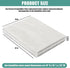 45 Water Panel Humidifier Filter Pad Replacement, Compatible with Aprilaire Models 400, 400A, 400M (2 Pack)