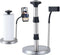 Paper Towel Holder, Standing Weighted Base Non-Slip Stainless Steel Dispenser for Kitchen Countertop and Tabletop
