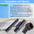 IX141 Pet Cordless Stick Vacuum Replacement for Shark, 1.25" Horse Hair Brush Attachment Crevice Tool Adapter