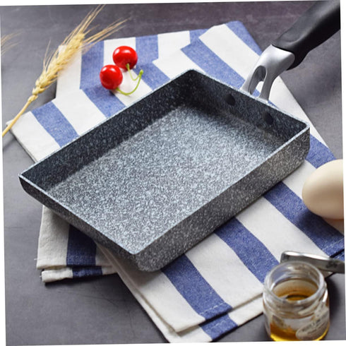 Egg Pancake Pan, Mini Saucepan, Rectangular Egg Pan, Japanese Omelette Maker Pan