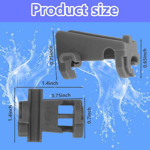 1 PCS Replacement for LG Dishwasher Parts: 00611474 Rack Clips, Tine Clip Replacement Part 1559846 AP4355082 PS8727386