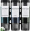 ViserVita 3 Pack Shampoo and Conditioner Dispenser, Shower Soap Dispenser 3 Chamber No