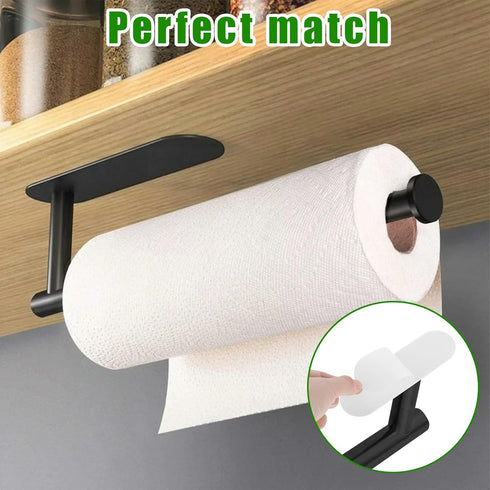 Psyqtsuary 5Pcs 5.7 1.7 Inch Self Adhesive Strips Paper Towel Holder Under Cabinet Replacement, x