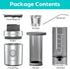 CASABREWS Portable Coffee Maker, 2 in 1 Small Travel Machine for K Cup Pod or Ground Coffee, Quick Press Kit with
