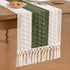 Summer 12x108 inch Socomi Boho Table Runner Farmhouse Rustic Dining Kitchen Centerpiece Decor Small Macrame Woven