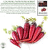 250+ Atomic Red Carrot Seeds (Daucus carota) Non-GMO Heirloom Seeds, Vibrant Red Roots Rich in Lycopene, by Islas