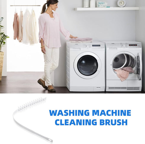 SOLUSTRE Washing Machine Cleaner Brush, Flexible Refrigerator Coil Cleaning Brush, Washer Drum Brush for Home Dryer