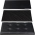 30 Inches 15" 30" 15" LEMY Folding Ottoman Storage Bench, Foot Rest Stool with Wooden Divider&Large Storage Space