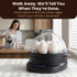 7-Egg Elite Gourmet Electric Egg Cooker with Voice Alerts Soft, Medium & Hard-Boiled Eggs Made Perfectly Fast
