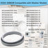 DC64-00802B Washer Door Boot Seal Gasket Compatible with Samsung Washer Models, Replaces PS4210921, AP4342944