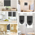 Window Blinds Cordless Blackout No Drill Cut to Size Clip On Stick On Self Adhesive Temporary Blinds Pleated Paper Blinds for Windows Doors Shades for Home Nursery Bedroom Kitchen Bathroom