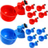 Tanlade 50 Packs Chicken Waterer Chicken Feeder, Automatic Waterer Kit for Poultry