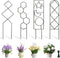 Trellis for Potted Plants, 14.6in Plant Trellis Indoor, Small Houseplant Trellis for