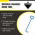 T&T Tools 30-Inch Manhole Hook Tool - Heavy Duty Single Hook for Lifting Covers - 1 Pack