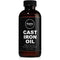 Organic Cast Iron Oil & Conditioner, Non-Stick Seasoning for All Cast Iron Cookware, 120ml Flaxseed Oil