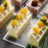 150 Pack 5oz 50, DI QIU REN Plastic Dessert Cups with Mini Gold Spoons and Lids, Clear Yogurt Parfait Cups Serves
