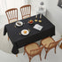 Romanstile Rectangle Tablecloth, 2 Pack 60 x 84 Inch, Stain and Wrinkle Resistant Washable Polyester for Dining Table