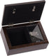 Sister Music Box with Amber Earth Tone Jewel Details - Plays Amazing Grace
