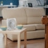 Comfort Zone 9 Inch Box Fan, Portable Electric Quiet, 3 Speed, Small Desk Fan, Ideal for Home, Bedroom, Dorm, & Office
