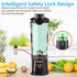 Portable Personal Size Blender for Shakes and Smoothies - 20 Oz Mini Blender with 6 Blades for Kitchen and Travel