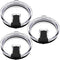 SENHAI 30 oz Tumbler Lids, Fits YETI Rambler, Ozark Trail, Old Style Rtic, 3 Pack, Black
