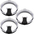 SENHAI 30 oz Tumbler Lids, Fits YETI Rambler, Ozark Trail, Old Style Rtic, 3 Pack, Black