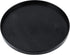 MDLUU 13" Plastic Serving Tray, Ottoman Tray, Round Butler Tray for Breakfast in Bed, Coffee Table Decor, Party