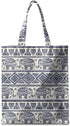 CSHVJ Animal Plant Tote Bag SeaTurtle Butterfly Cat Elephant Gifts Lemon Vegetable Themed