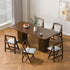 VTV Commercial Wooden Folding Chairs with Padded Cushion,Foldable Portable Chair Bamboo Folding for Indoor and Outdoor