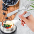 2pcs Folding Spoon & 2pcs Foldable Forks for Thermos Funtainer 10oz Food Jars, Portable Stainless Steel Set