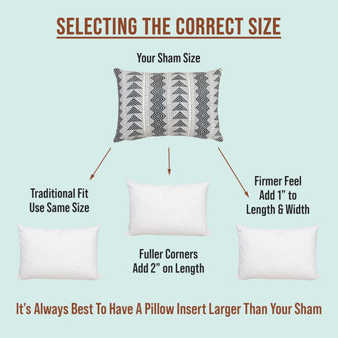 Pillowflex Premium Polyester Throw Pillow Insert - 12x18 - Ultra Soft Large Rectangle Pillow, Couch Sham, 1 Soft
