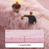 Eanpet Marble Bathroom Rugs, Nonslip Pink Bathroom Mats Ultra Soft Washable for Bathroom Floor Mats Carpet