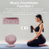 Loud Alarm Clock for Heavy Sleepers - Portable Bluetooth Speaker with White Noise Machine, RGB Night Light with Music