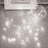 Ranlraka 7Ft White LED Christmas Fairy Lights for Bedroom Battery Operated String Lights Mason Jar Lights Waterproof