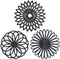 Set of 3 Silicone Trivet Mats - Hot Pot Holder for Table & Countertop, Non-Slip & Heat Resistant Kitchen Hot Pads