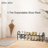 1-Tier Closet, 8 STO STO Expandable Shoe Organizer, Metal Shoe Rack for Up to Pairs Adjustable Storage for Front Door