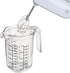 Westmark Germany 'Gerda' Measuring Cup - Clear Multi Measurement Tool for Baking, Cooking