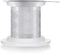 Teabloom Stainless Steel Loose Leaf Tea Infuser with Porcelain Lid/Coaster, Fits Most Mugs and Cups