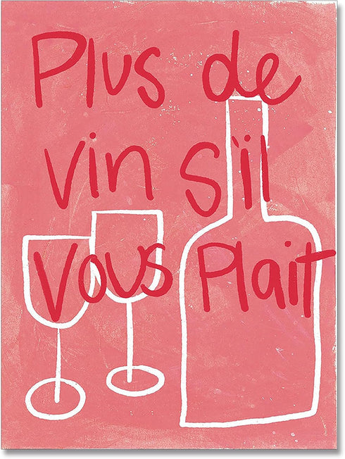 zphvaqd 16 24 Pink Canvas Wall Art Print Wine Pictures Feminist Posters French posterTrendy Teen Girl Funky Home Decor
