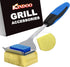 Grill Brush Bristle Free for Outdoor Grill, Steam Grill Cleaning Brush Replaceable