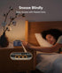 7 0-100% Dimmable, Dreamegg Sound Machine & Alarm Clock - White Noise Machine with Wake-Up Sounds, Night Light, Sound