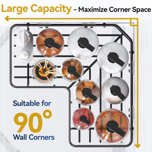 3-Pack YASONIC Shower Caddy Corner, Adhesive Rustproof Stainless Steel Shower Shelves with Soap Holder, No Drilling