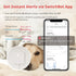 SwitchBot WiFi Hygrometer Thermometer with Hub, Indoor Wireless Temperature Humidity Sensor, Compatible with Alexa