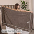 8 Set-2 Towels,2 Towels,4 600GMS Pcs Polyester Brown Cabana Stripe Large Bath Towel Bathroom Hand Washcloths
