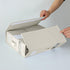 Simple&Opulence 2 Pack Bed Sheet Organizers (Queen & King Size), Foldable Storage Box for Linen Closet
