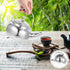 Kichvoe Stainless Steel Teapot, Whistling Tea Kettle for Stovetop Fast Boiling Water with Movable Infuser