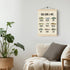 HKTZM 12.5x17 Inch,Home Christian Bible Scripture God Says I am Fishing Wooden Poster Hangers Kids Room Nursery