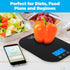 Smart Weigh 11 lb. Digital Kitchen Food Scale, Accurate Weight Scale with 5-Unit Modes for Baking and Meal Prep